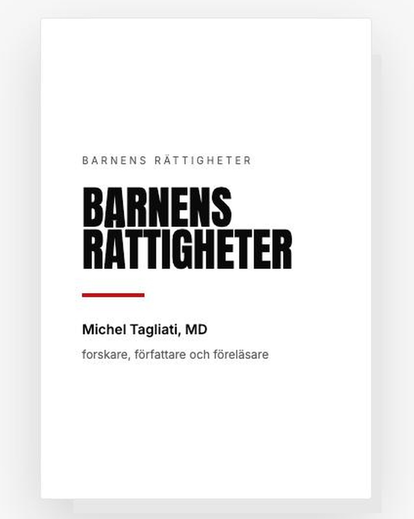 Bokomslag: Barnens Rättigheter — Michel Tagliati, MD